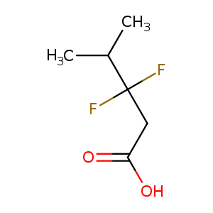 3,3-difluoro-4-methylpentanoic acid