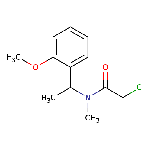 2-Chloro-N-[1-(2-methoxyphenyl)ethyl]-N-methylacetamide