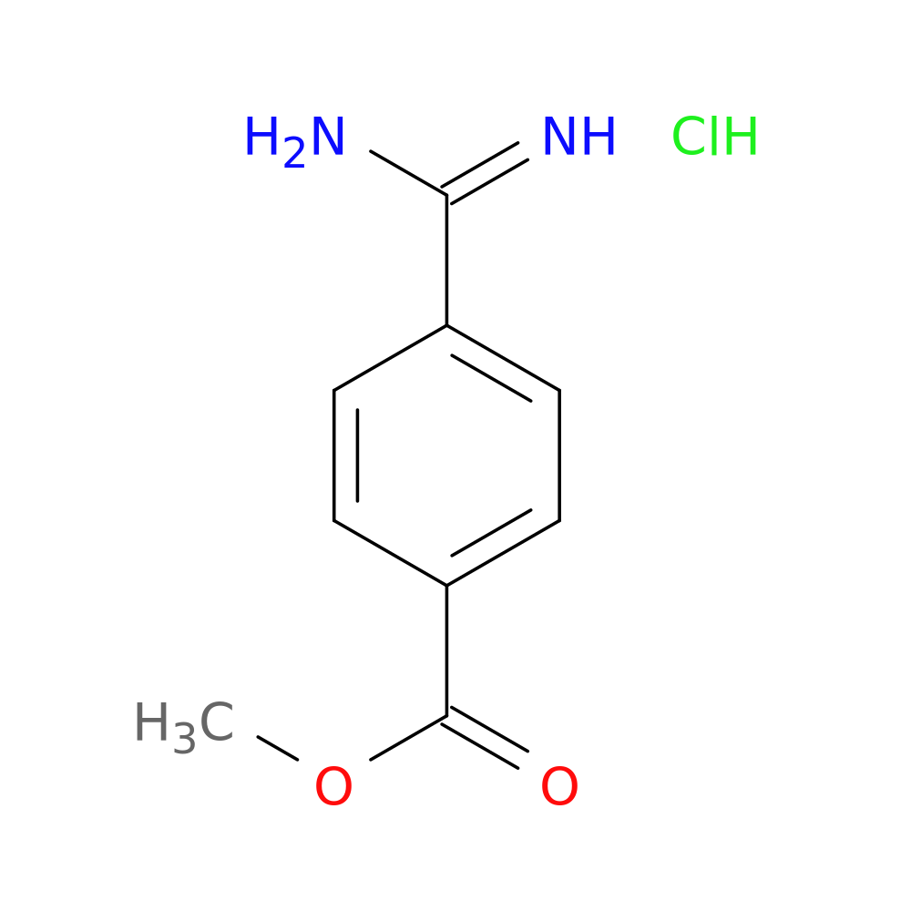 Methyl 4-Carbamimidoylbenzoate Hydrochloride