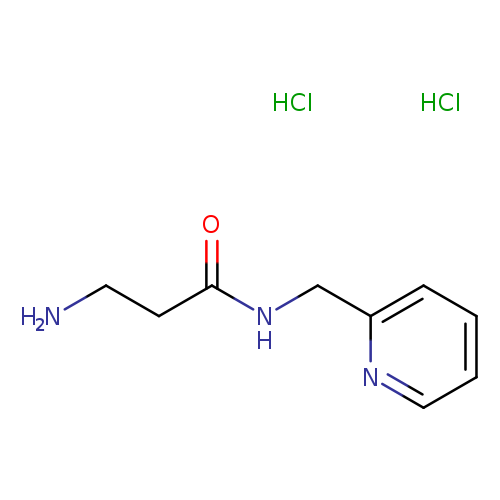 3-amino-N-(pyridin-2-ylmethyl)propanamide dihydrochloride