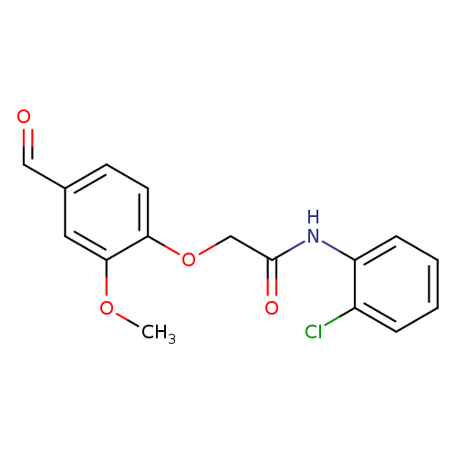 N-(2-Chlorophenyl)-2-(4-formyl-2-methoxyphenoxy)acetamide