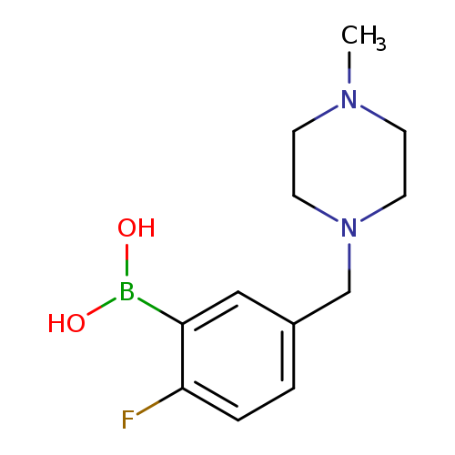 (2-fluoro-5-((4-methylpiperazin-1-yl)methyl)phenyl)boronic acid