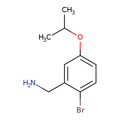 [2-Bromo-5-(propan-2-yloxy)phenyl]methanamine
