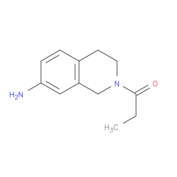1-(7-AMINO-1,2,3,4-TETRAHYDROISOQUINOLIN-2-YL)PROPAN-1-ONE