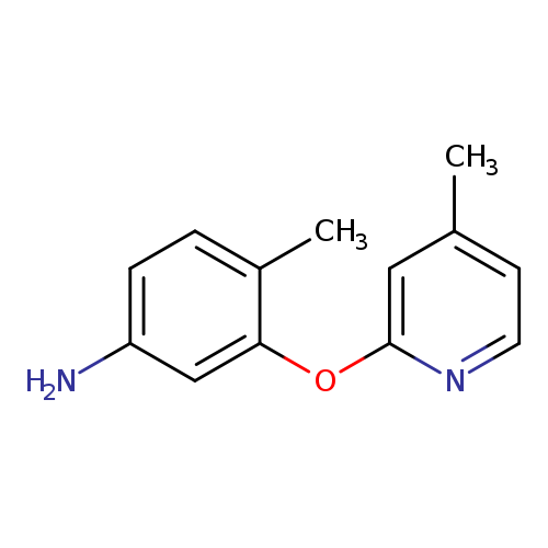 4-methyl-3-[(4-methylpyridin-2-yl)oxy]aniline