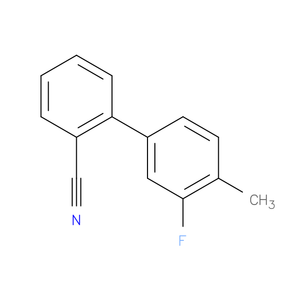 2-(3-Fluoro-4-methylphenyl)benzonitrile