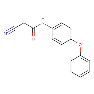 2-cyano-N-(4-phenoxyphenyl)acetamide