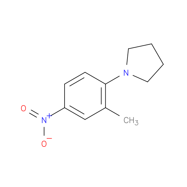 1-(2-Methyl-4-nitrophenyl)pyrrolidine