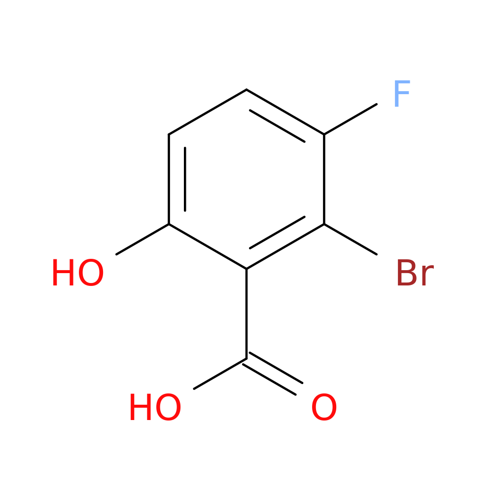 2-bromo-3-fluoro-6-hydroxybenzoic acid