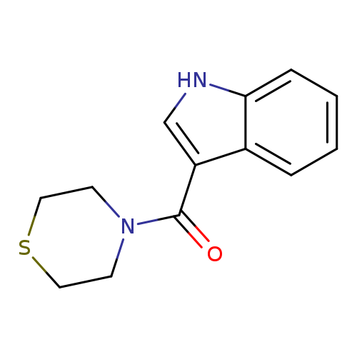3-(thiomorpholine-4-carbonyl)-1H-indole
