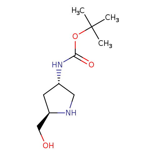 tert-butyl (3S,5R)-5-(hydroxymethyl)pyrrolidin-3-ylcarbamate