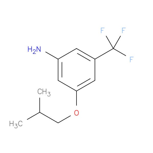 3-Isobutoxy-5-(trifluoromethyl)benzenamine