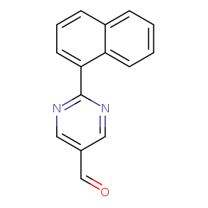 2-(Naphthalen-1-yl)pyrimidine-5-carbaldehyde