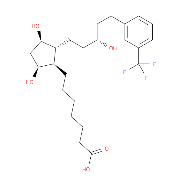 17-trifluoromethylphenyl-13,14-dihydro trinor Prostaglandin F1α