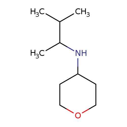 N-(3-methylbutan-2-yl)oxan-4-amine