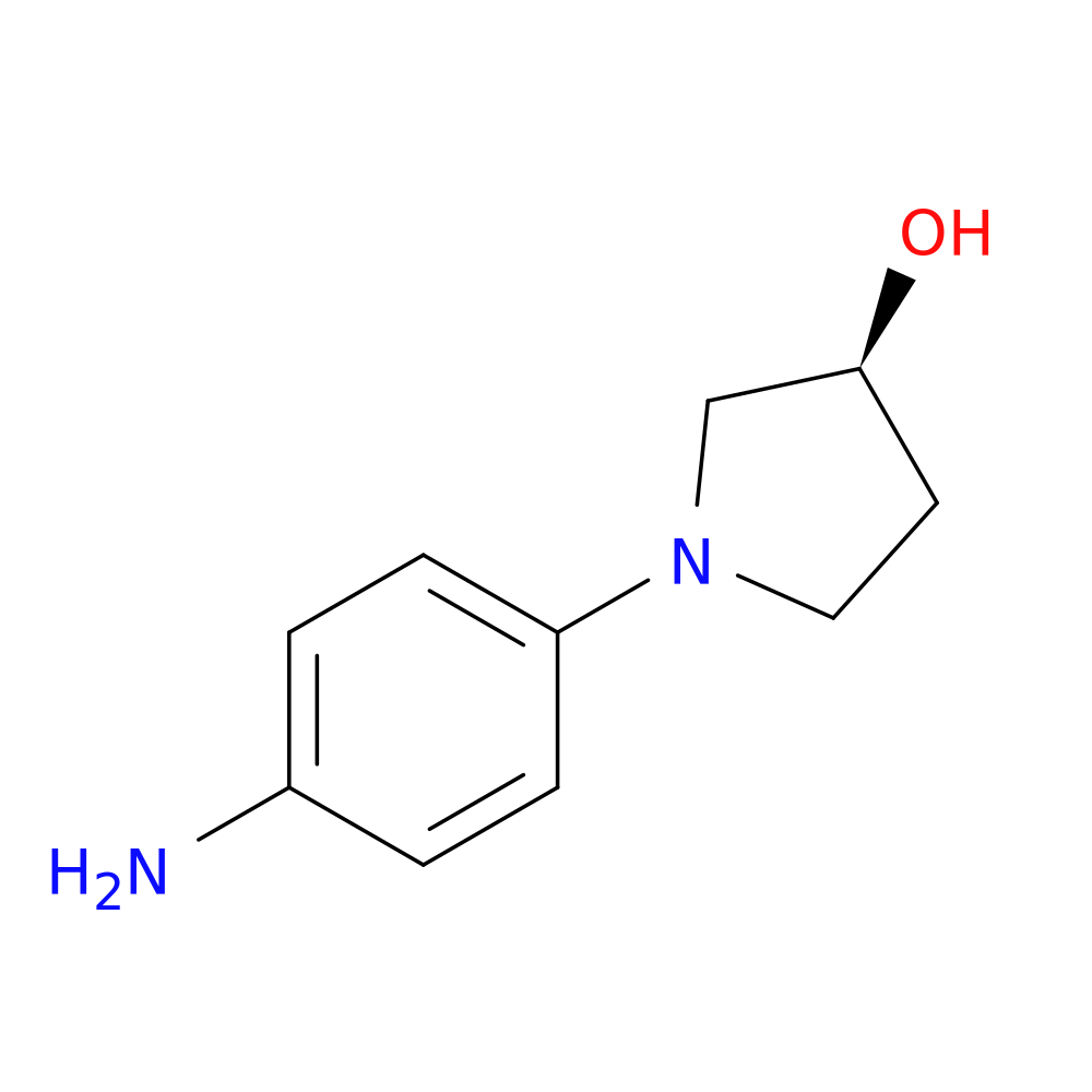 (3S)-1-(4-aminophenyl)pyrrolidin-3-ol