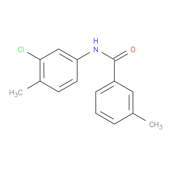 N-(3-chloro-4-methylphenyl)-3-methylbenzamide