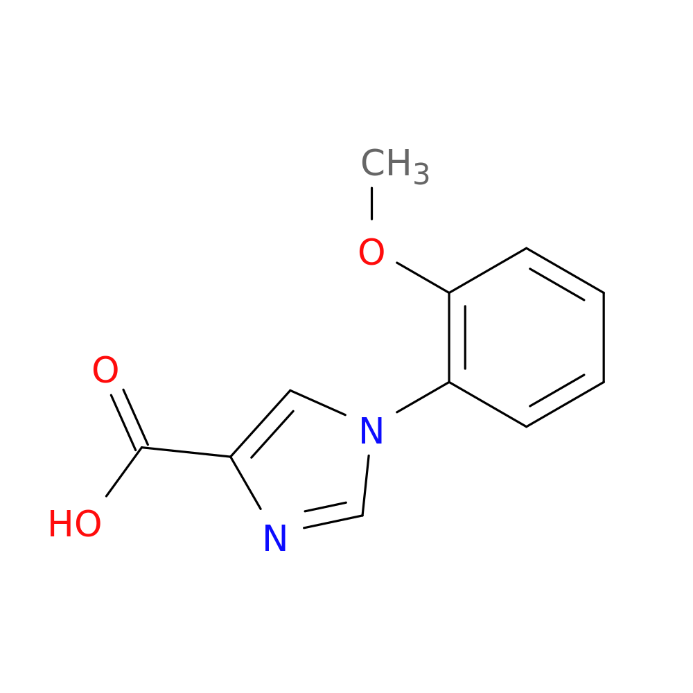 1-(2-Methoxyphenyl)-1h-imidazole-4-carboxylic acid