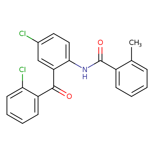 N-[4-chloro-2-(2-chlorobenzoyl)phenyl]-2-methylbenzamide
