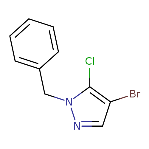 1-Benzyl-4-bromo-5-chloropyrazole