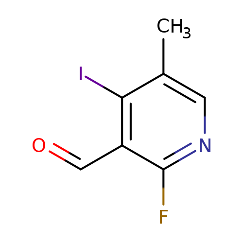 2-Fluoro-4-iodo-5-methyl-3-pyridinecarboxaldehyde