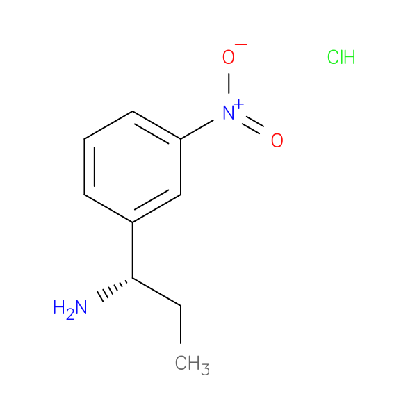 (1S)-1-(3-nitrophenyl)propan-1-amine hydrochloride