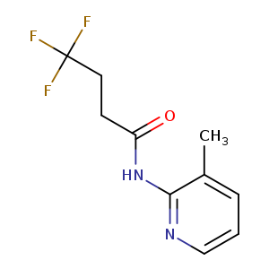 4,4,4-trifluoro-N-(3-methylpyridin-2-yl)butanamide
