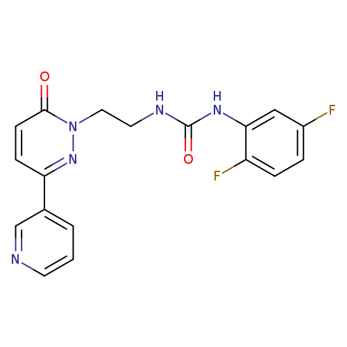 1-(2,5-difluorophenyl)-3-{2-[6-oxo-3-(pyridin-3-yl)-1,6-dihydropyridazin-1-yl]ethyl}urea