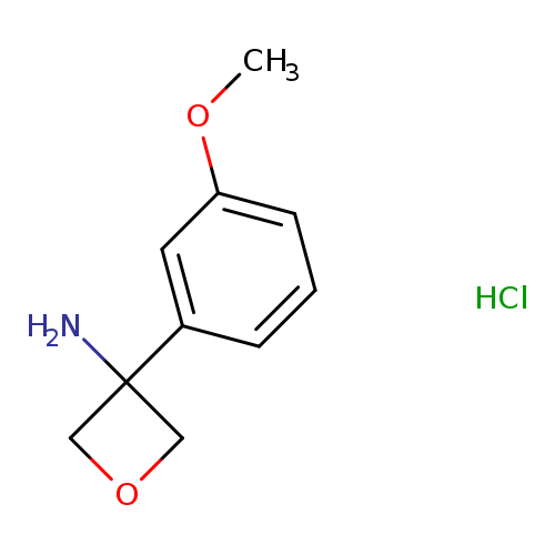 3-(3-Methoxyphenyl)oxetan-3-amine hydrochloride