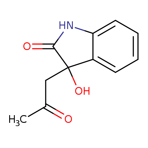 3-hydroxy-3-acetonyl-2-oxindole
