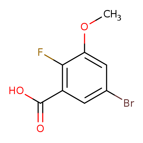 5-Bromo-2-fluoro-3-methoxybenzoic acid
