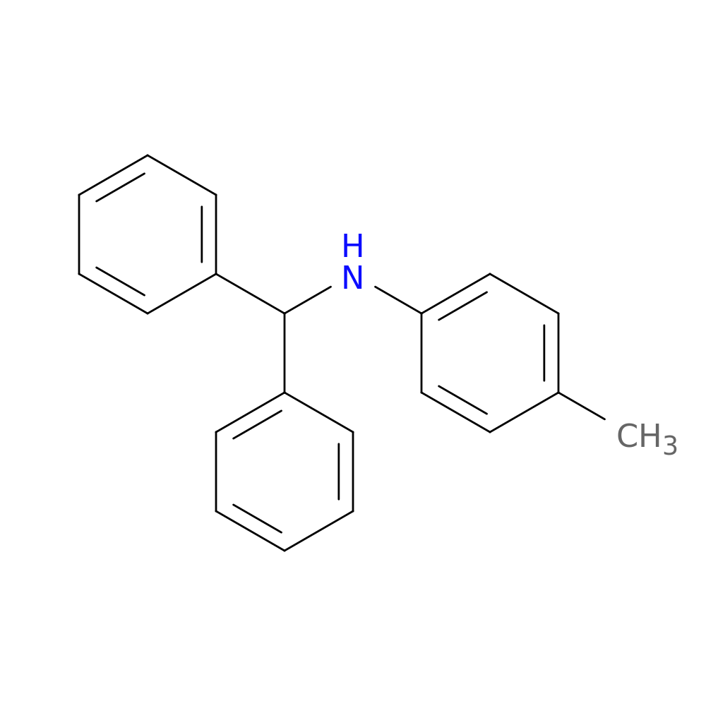 N-(diphenylmethyl)-4-methylaniline
