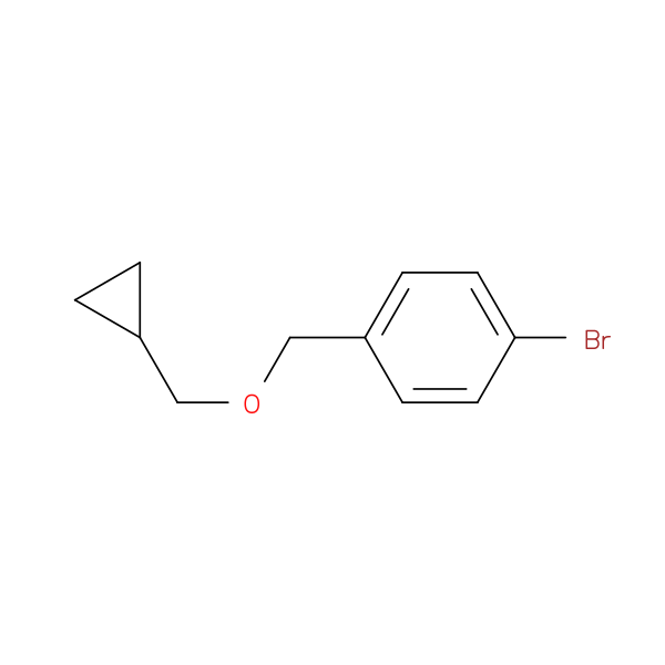 1-Bromo-4-((cyclopropylmethoxy)methyl)benzene