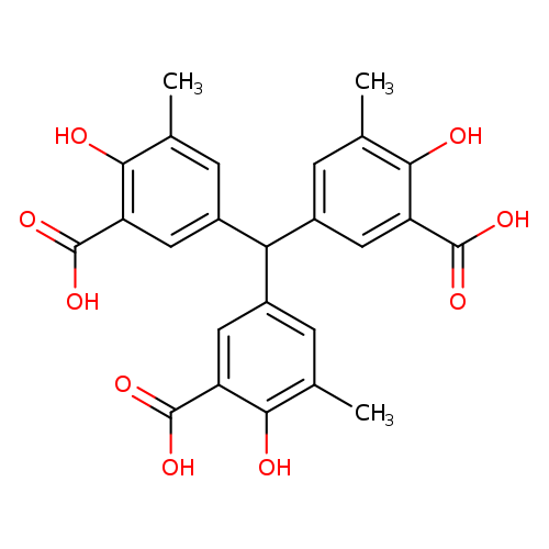 Benzoic acid, 3,3',3''-methylidynetris[6-hydroxy-5-methyl-
