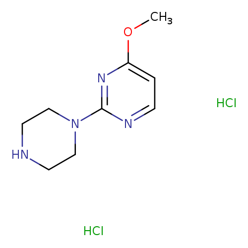 4-methoxy-2-(1-piperazinyl)pyrimidine dihydrochloride