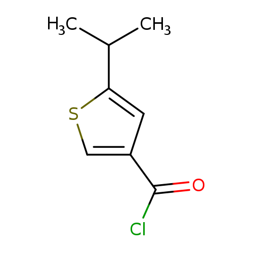 5-Isopropylthiophene-3-carbonyl chloride