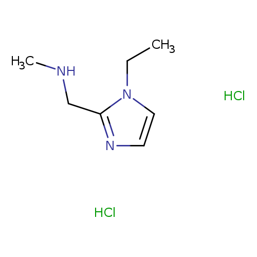 [(1-Ethyl-1h-imidazol-2-yl)methyl]methylamine dihydrochloride