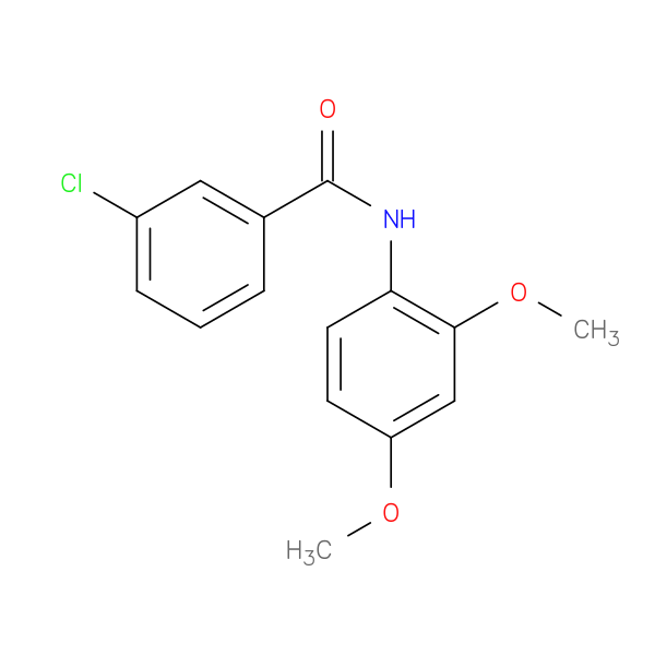 3-chloro-N-(2,4-dimethoxyphenyl)benzamide