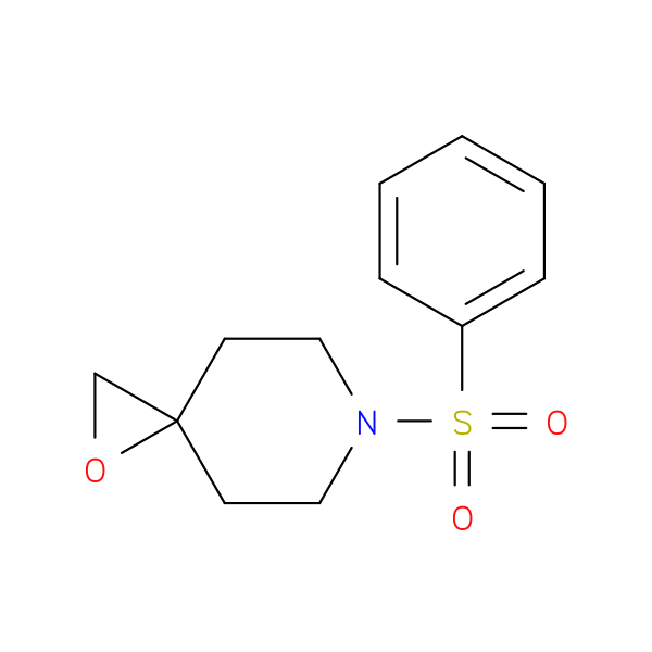 6-(benzenesulfonyl)-1-oxa-6-azaspiro[2.5]octane