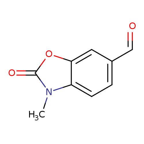 3-Methyl-2-oxo-2,3-dihydro-1,3-benzoxazole-6-carboxaldehyde