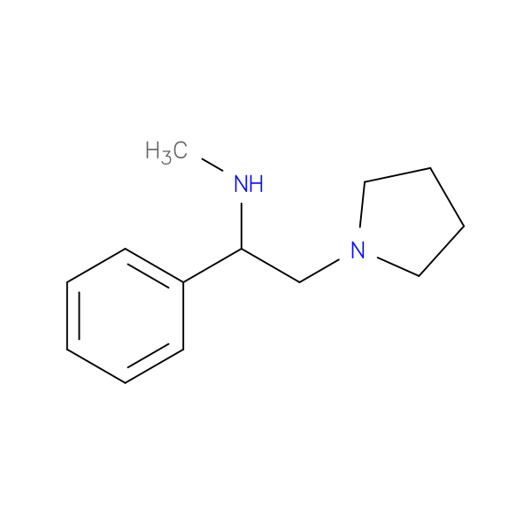 (1-PHENYL-2-PYRROLIDINYLETHYL)METHYLAMINE