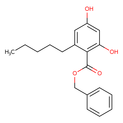 Benzyl 2,4-dihydroxy-6-pentylbenzoate