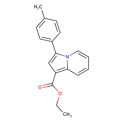 Ethyl 3-(4-methylphenyl)indolizine-1-carboxylate