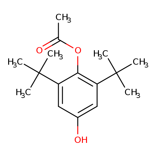 2,6-di-tert-butyl-4-hydroxyphenyl acetate