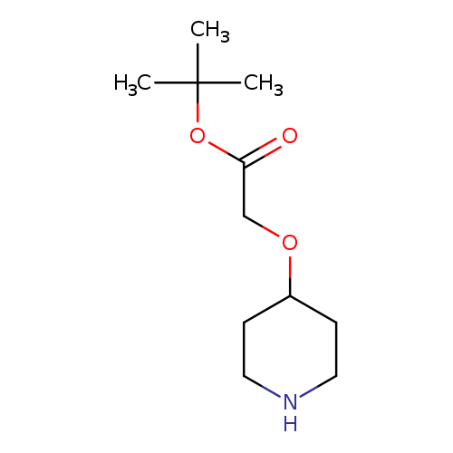 tert-Butyl 2-(piperidin-4-yloxy)acetate