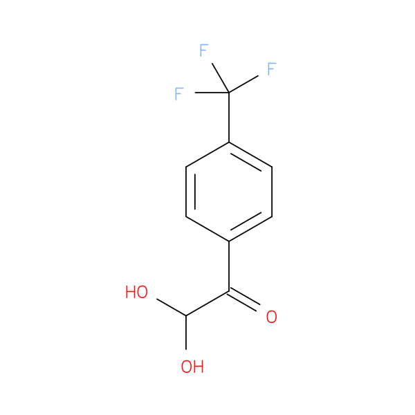 2,2-Dihydroxy-1-(4-(trifluoromethyl)phenyl)ethan-1-one
