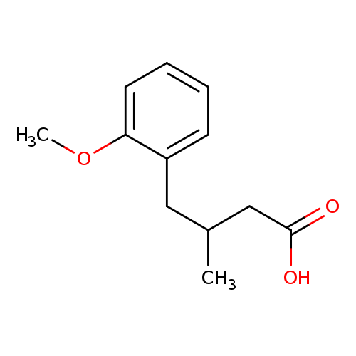 4-(2-methoxyphenyl)-3-methylbutanoic acid