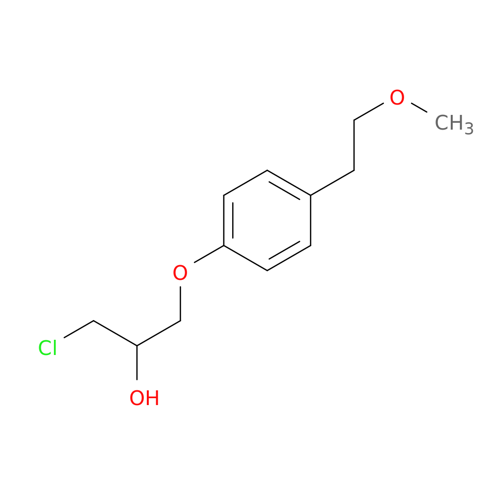 1-Chloro-3-(4-(2-methoxyethyl)phenoxy)propan-2-ol