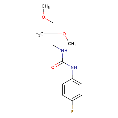 3-(2,3-dimethoxy-2-methylpropyl)-1-(4-fluorophenyl)urea
