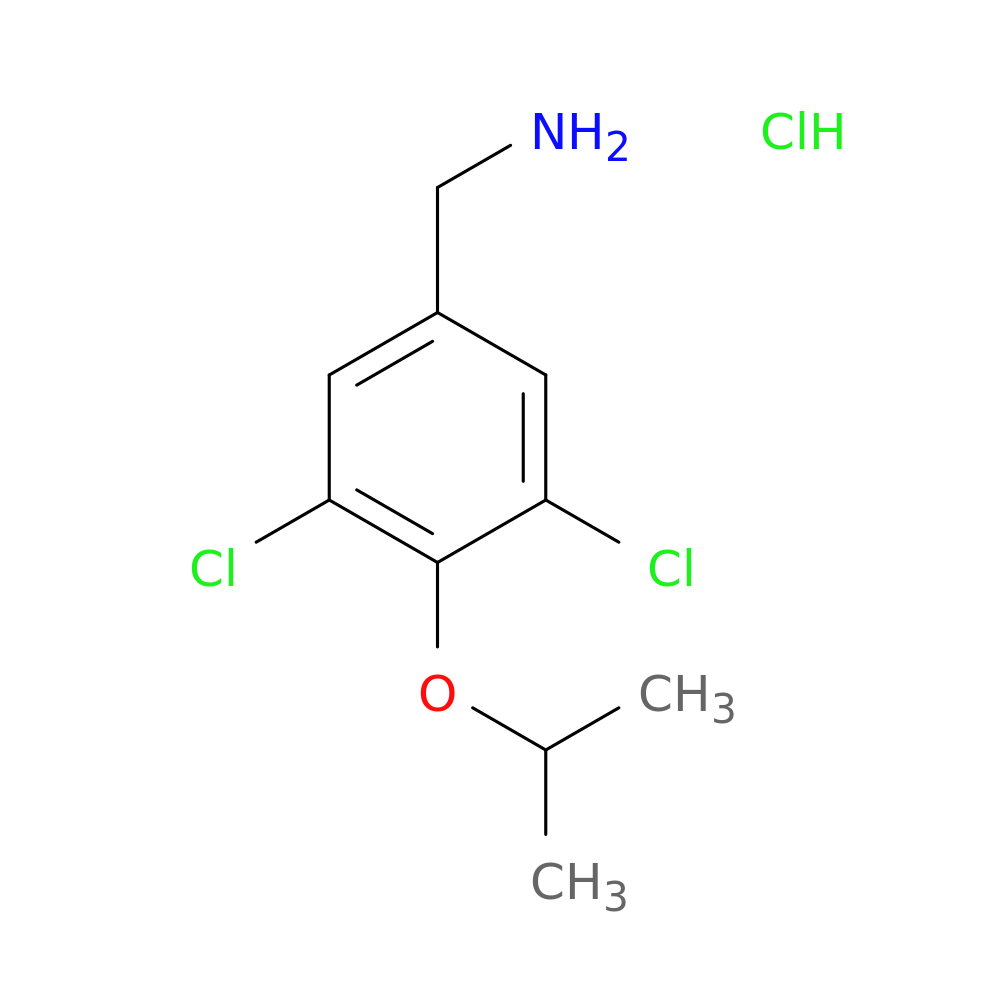 3,5-Dichloro-4-isopropoxybenzylamine hydrochloride